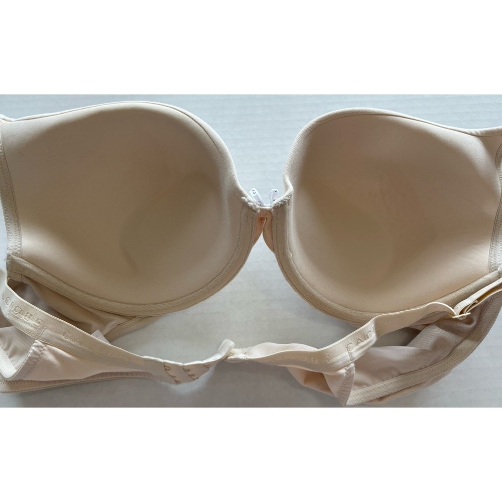 Lot of 3 Cacique Lane Bryant T-Shirt Bras 42C Nude White Floral Underwire - Picture 12 of 16